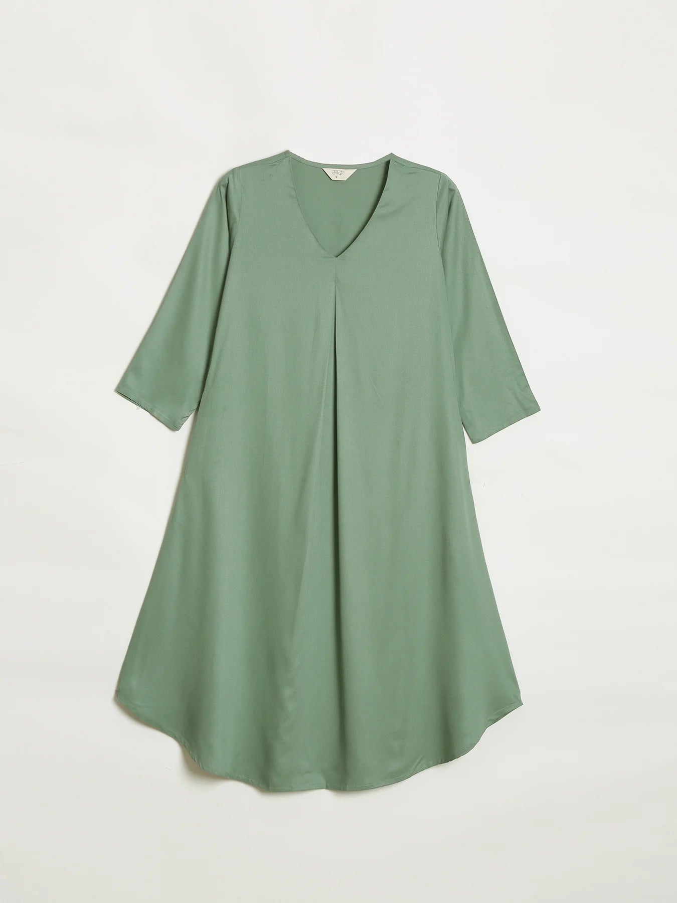 Women Jade Flowy Pleated Kurta