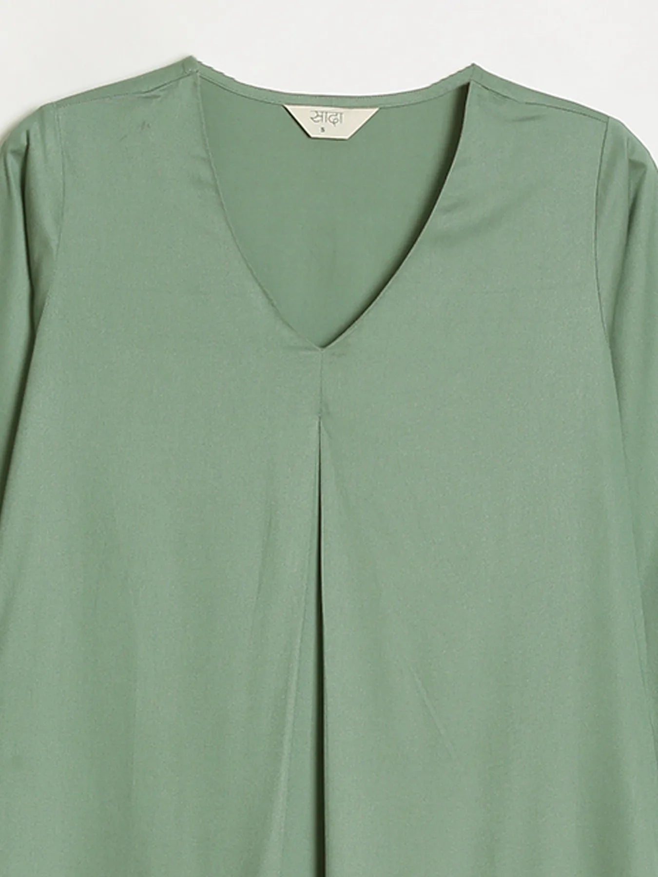 Women Jade Flowy Pleated Kurta