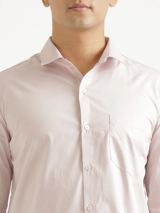 Men Mauve Pink Better Cotton Everyday Shirt