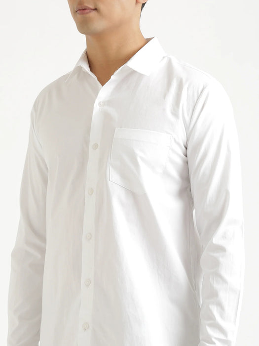 Men White Better Cotton Everyday Shirt
