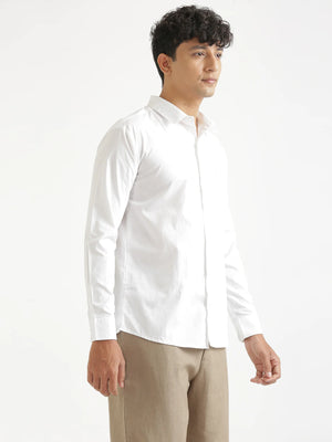 Men White Better Cotton Everyday Shirt
