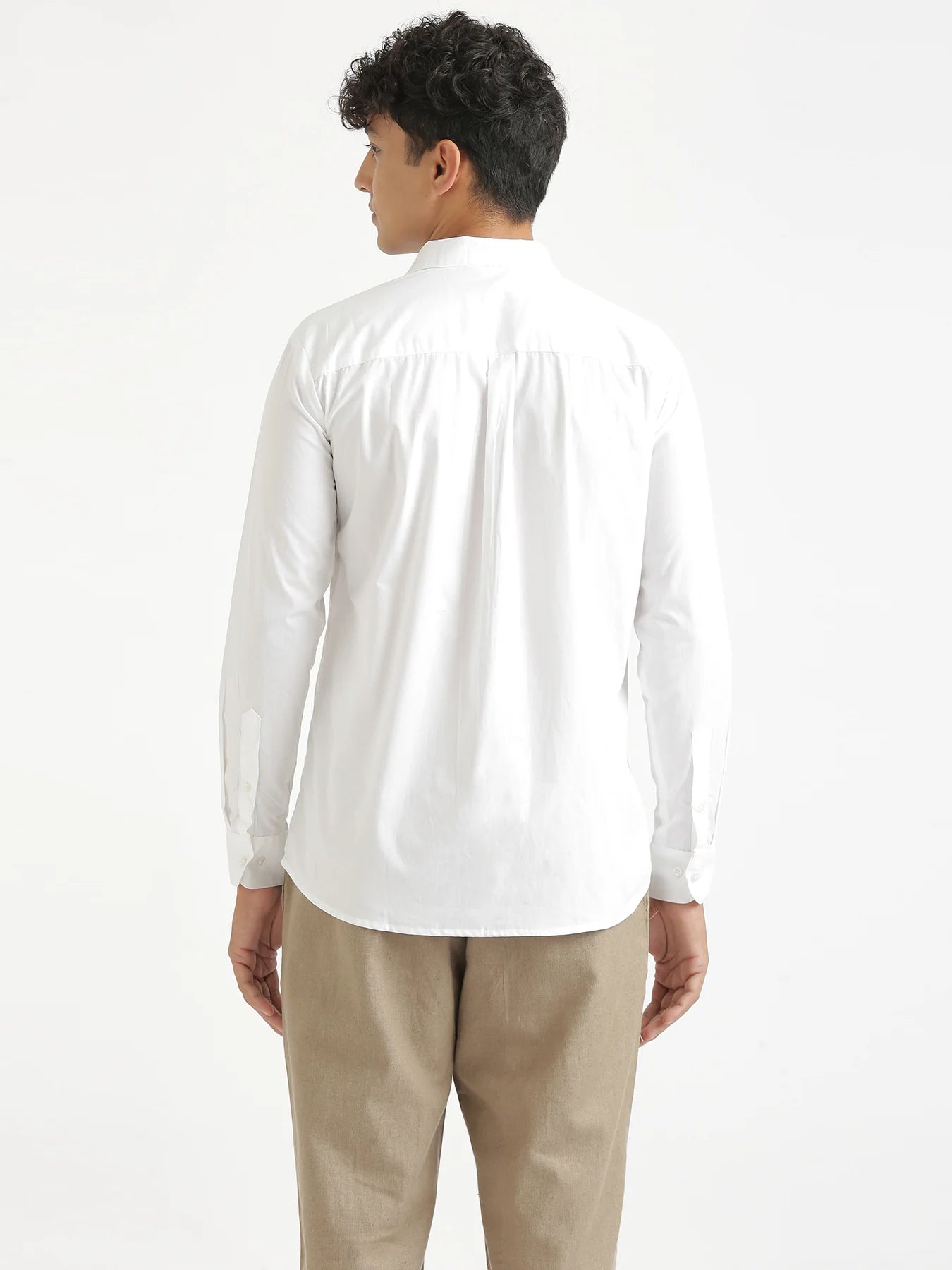 Men White Better Cotton Everyday Shirt