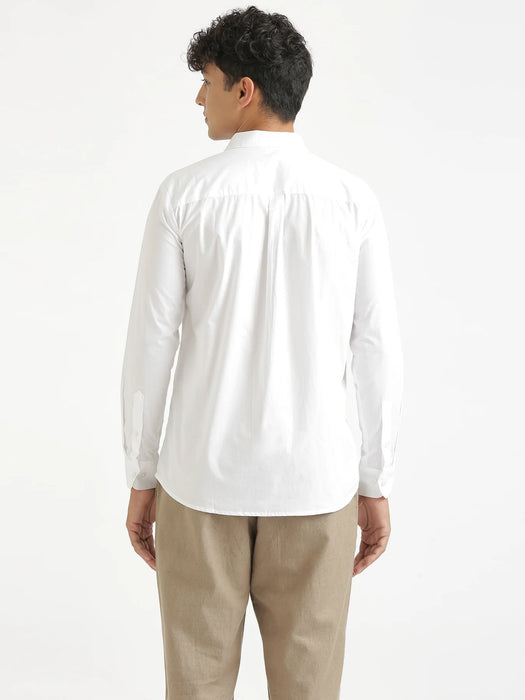 Men White Better Cotton Everyday Shirt
