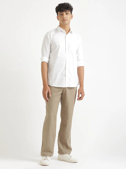 Men White Better Cotton Everyday Shirt