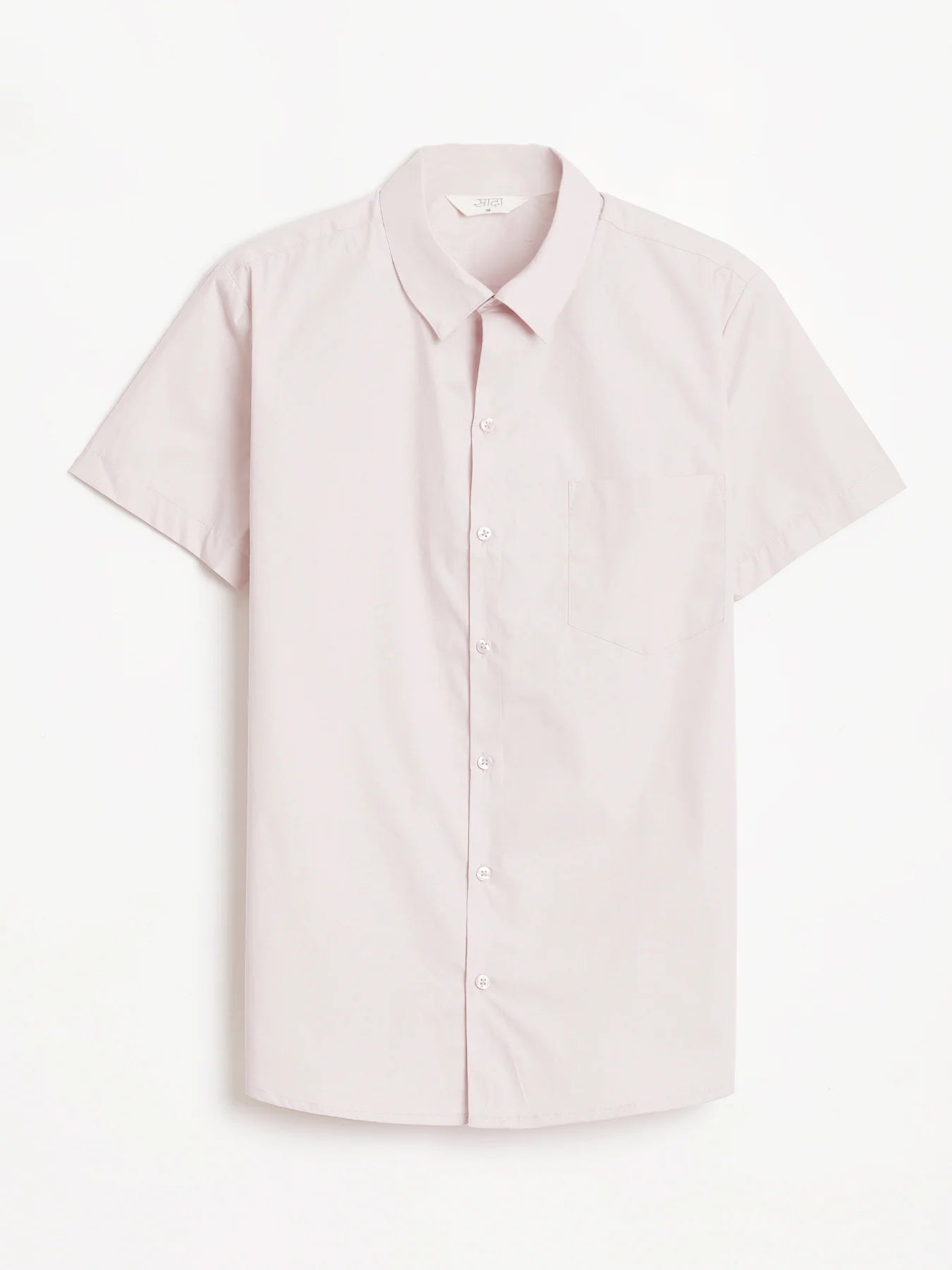 Men Mauve Pink Better Cotton Half Sleeve Shirt