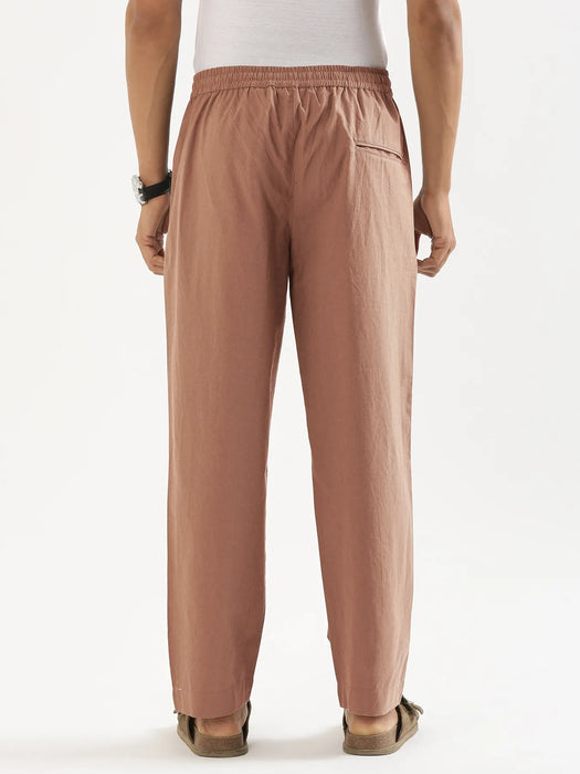Men Mocha Mouse Cotton Pant