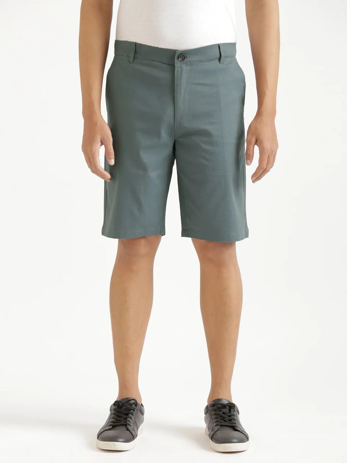 Pick Any 3 Men Tailored Cotton Shorts - Grey