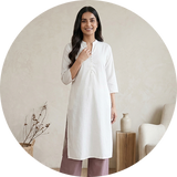 Flowy Straight Long Kurta