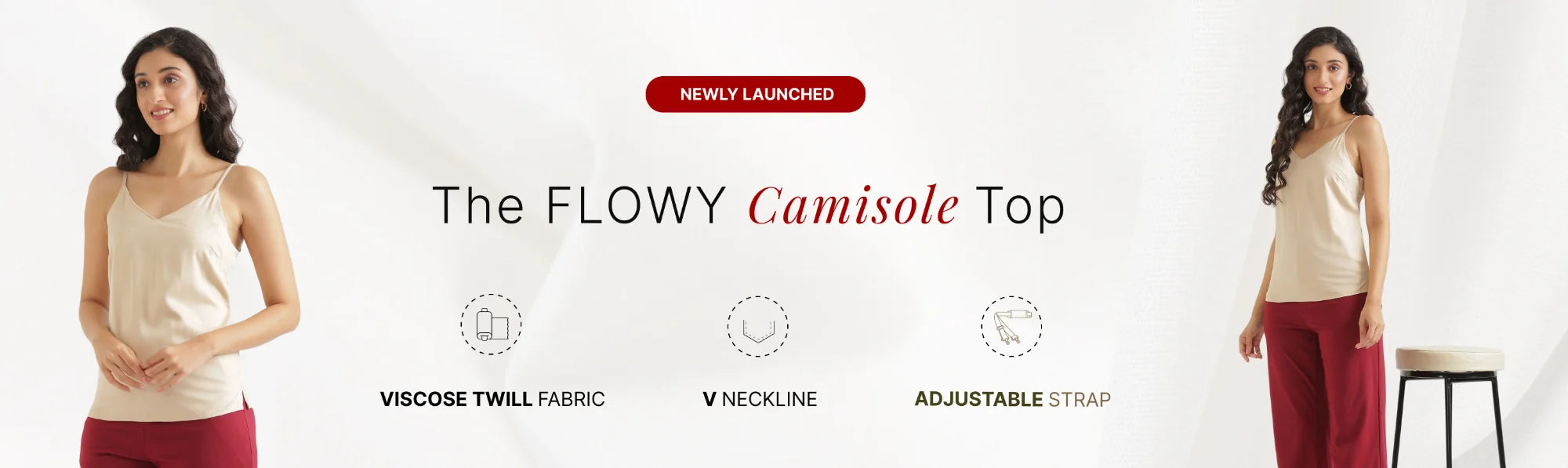 Women Flowy Camisole Top