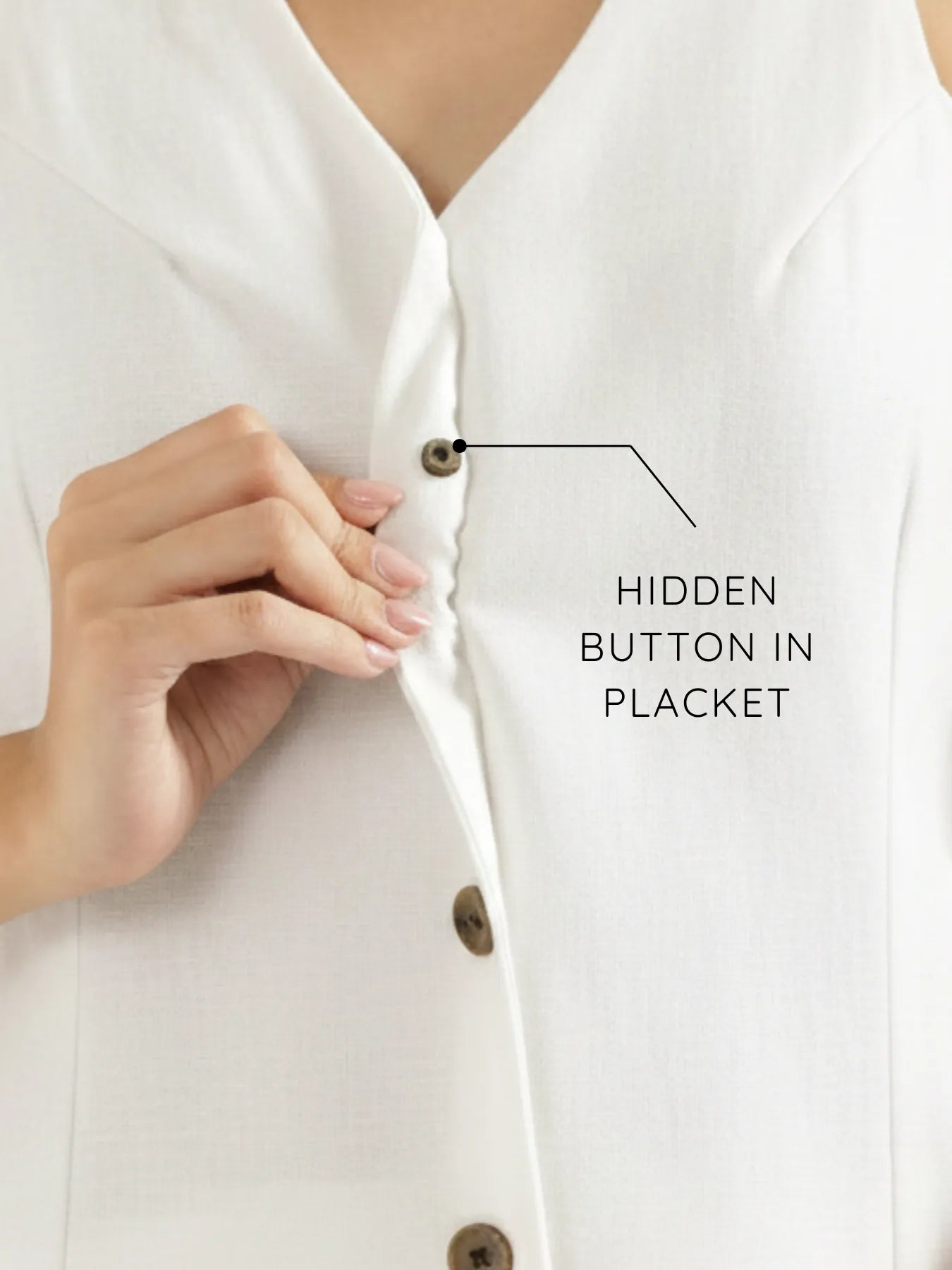 Women White Waist Coat Co-ord Set