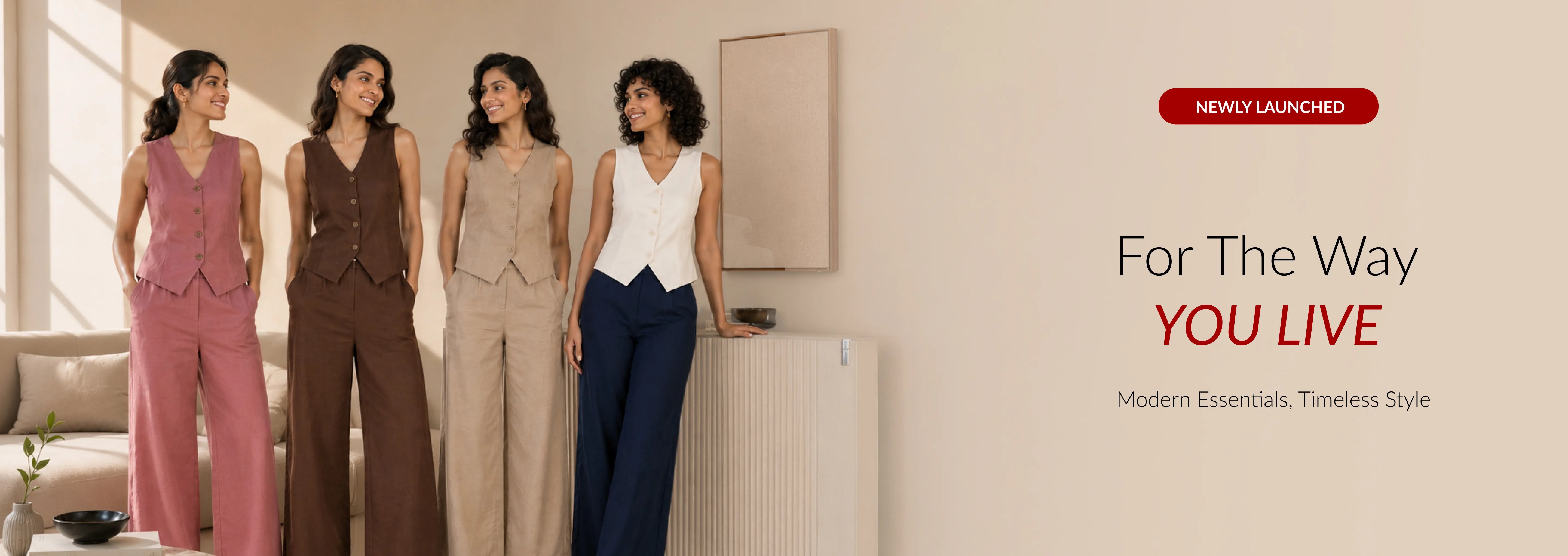 Shop All Twills women banner desktop