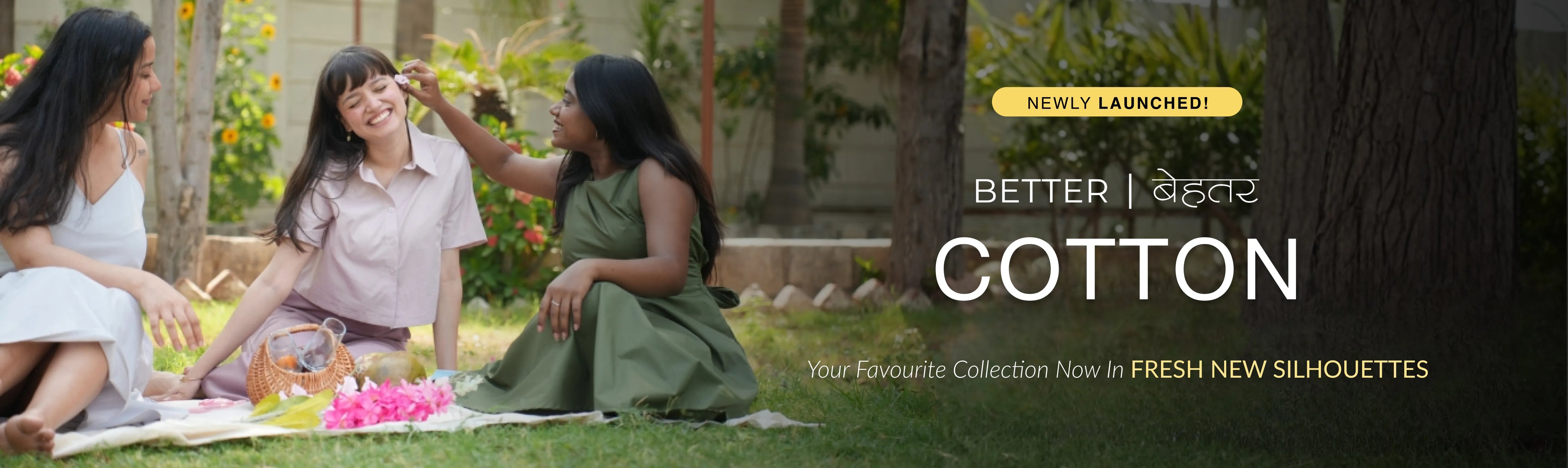 Behtar Cotton women banner desktop
