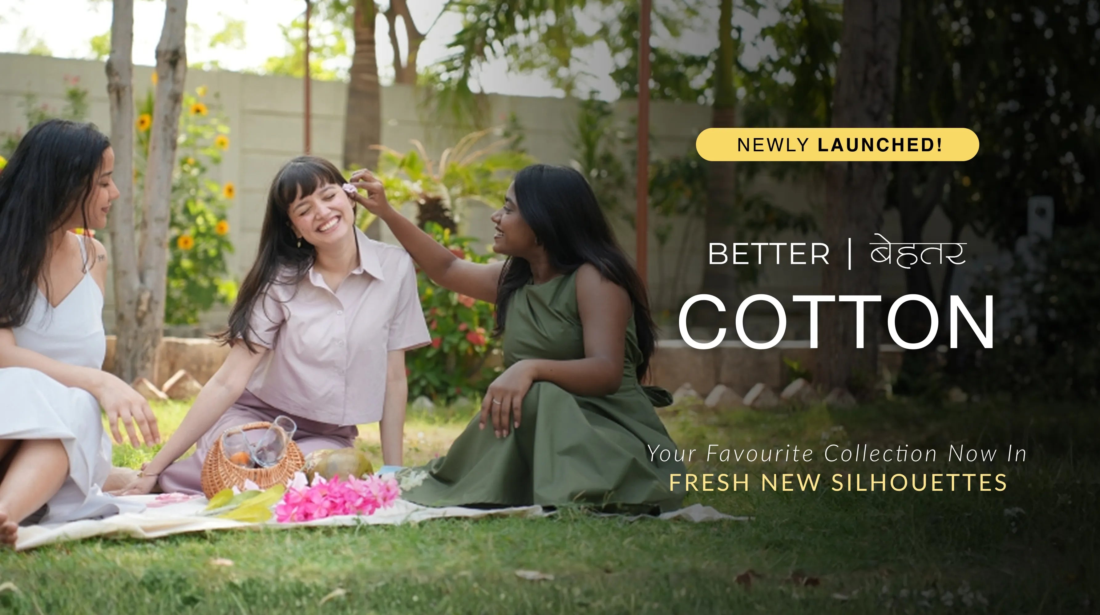Behtar Cotton women banner mobile