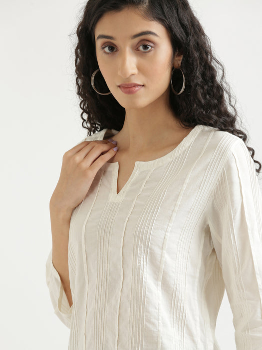 Women White Everyday Cotton Top