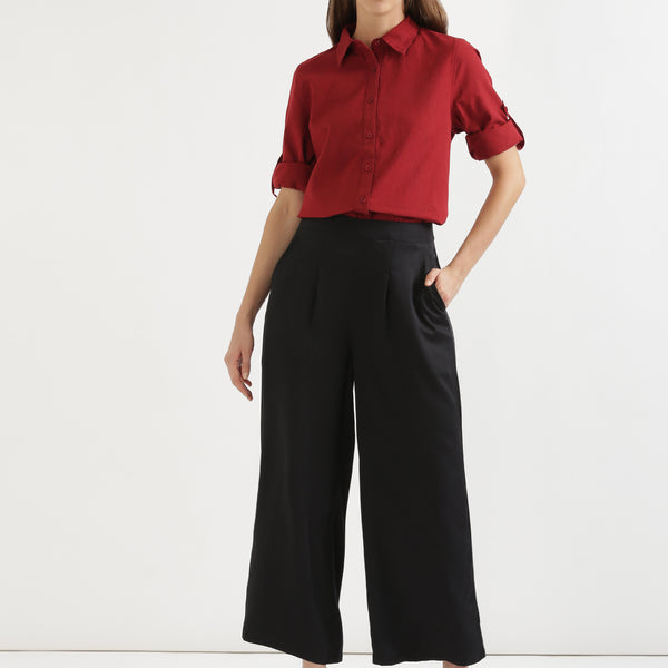 15 Outfits With Satin Palazzo Pants  Styleoholic