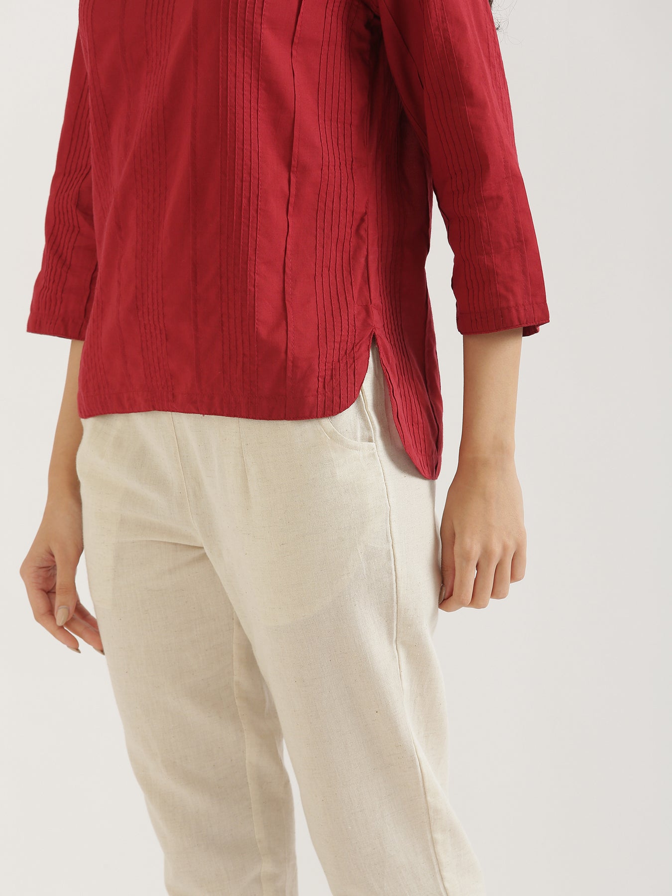 Raspberry Everyday Cotton Top