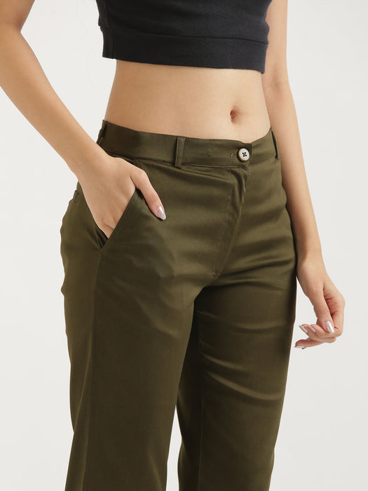 Olive-Green-Formal-Pant